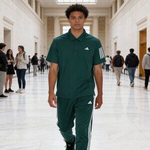 Adidas Men’s Short‎ Sleeve Top ADVR0822 XL College Green Tee